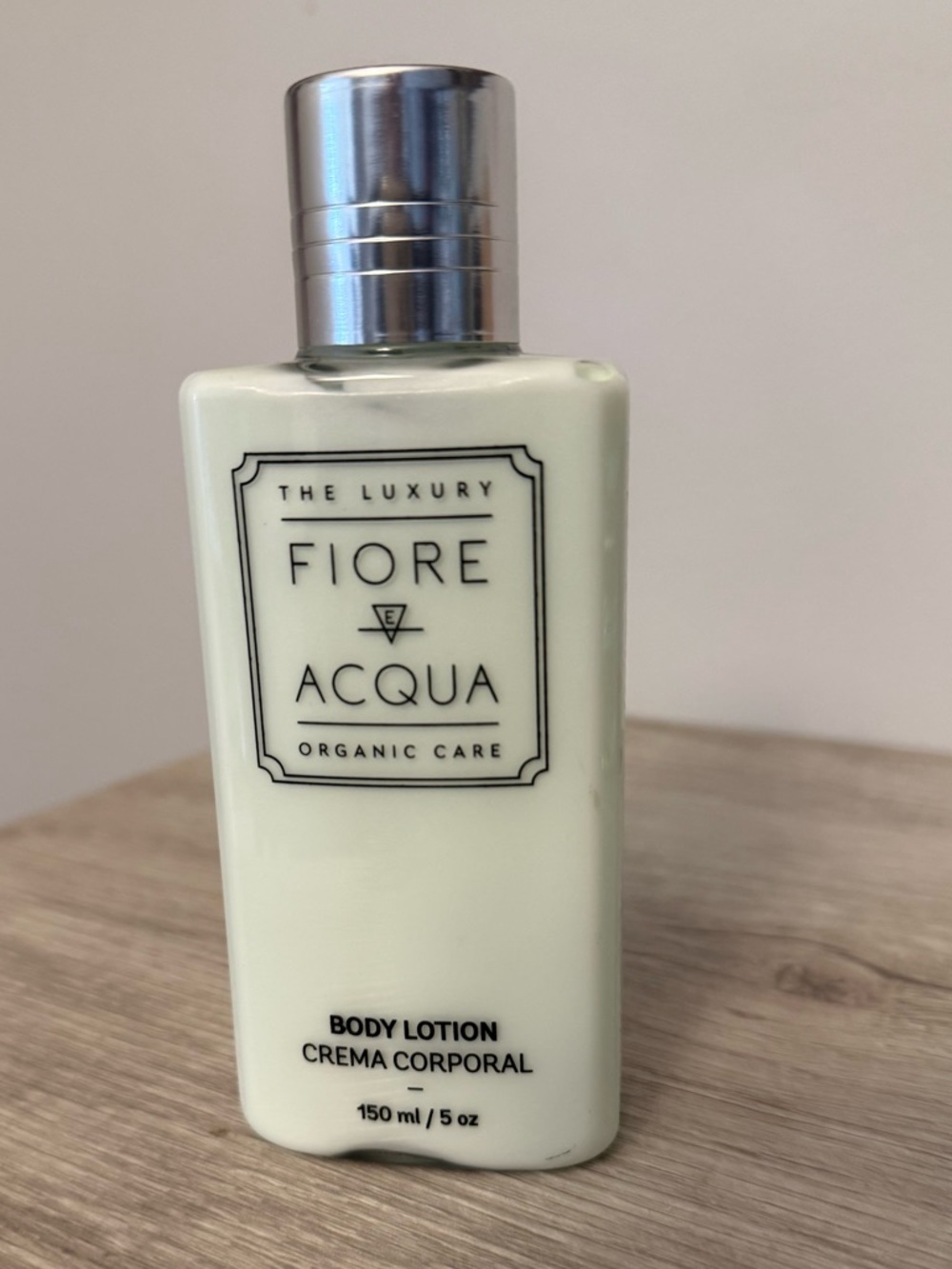 Fiore Acqua Body Lotion Bergamot White Tea Lime 5 oz. New